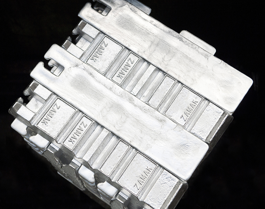 Zamak 3 veya ZnAl4 ZAMAK